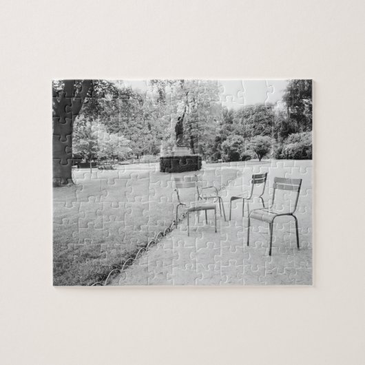 FRANKRIJK, Parijs: Luxemburgse tuinen Legpuzzel (Horizontaal)