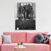  Frankrijk Parijs maakt marshal foch tomb ongeldig Canvas Afdruk (Insitu (Woonkamer))