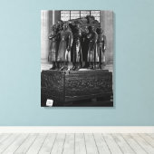  Frankrijk Parijs maakt marshal foch tomb ongeldig Canvas Afdruk (Insitu (Houten vloer))