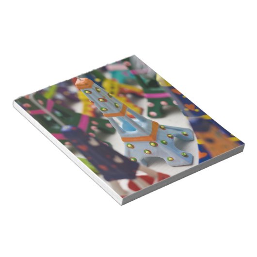 Frankrijk, Parijs, miniatuur Eiffeltorens Notitieblok (Schuin)