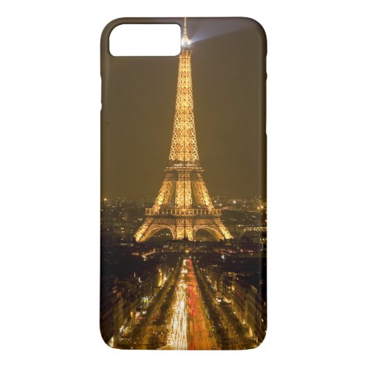 Frankrijk, Parijs. Nachtmaal uitzicht Eiffeltoren Case-Mate iPhone Case (Achterkant)