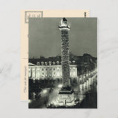 Frankrijk Parijs, Place Vendome Briefkaart (Voorkant / Achterkant)
