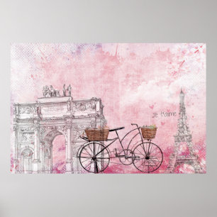 Frankrijk Parijs Poster