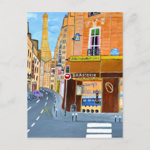 Frankrijk, Parijs, rue Dominique Briefkaart