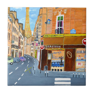 Frankrijk, Parijs, rue Dominique Tegeltje