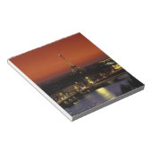 Frankrijk, Parijs Sunset view of Eiffel Tower and Notitieblok (Schuin)