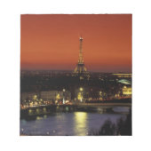 Frankrijk, Parijs Sunset view of Eiffel Tower and Notitieblok (Voorkant)