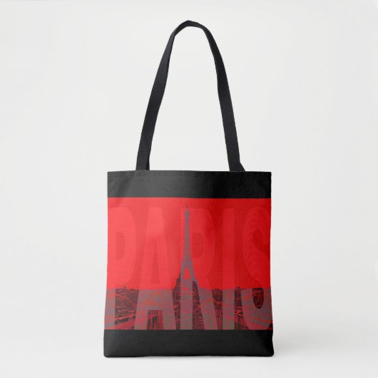 Frankrijk Parijs tote tas (Voorkant)