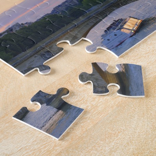 Frankrijk,Parijs,touroperboot op de Seine,Eiffel Legpuzzel (Zijkant)