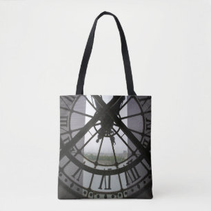 Frankrijk, Parijs. Uitzicht over de Seine door Tote Bag