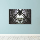 Frankrijk, Parijs. Uitzicht over de Seine-rivier d Canvas Afdruk (Insitu (Houten vloer))