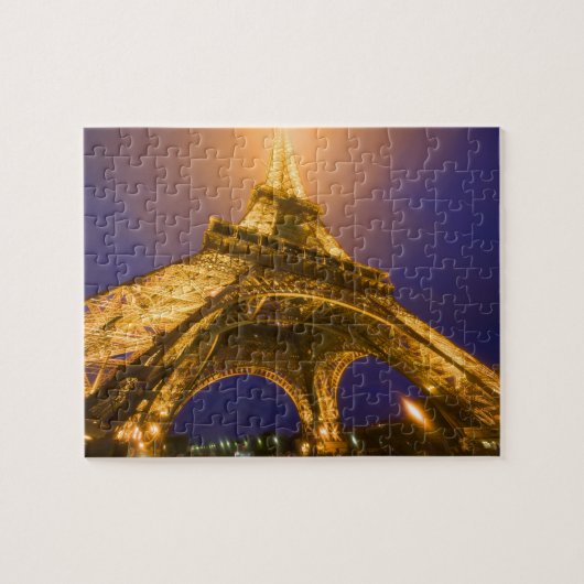 Frankrijk, Parijs. Vanaf de basis van de Eiffel Legpuzzel (Horizontaal)