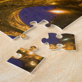 Frankrijk, Parijs. Vanaf de basis van de Eiffel Legpuzzel (Zijkant)