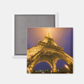 Frankrijk, Parijs. Vanaf de voet van de Eiffel Magneet (Voorkant / Achterkant)