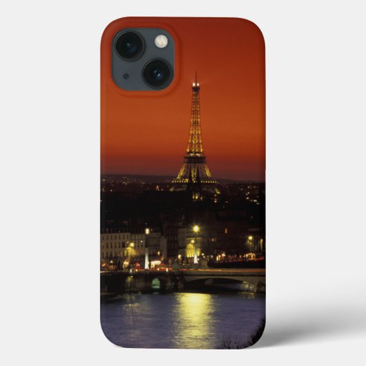 Frankrijk, Parijs Zonsondergang uitzicht op Eiffel Case-Mate iPhone Case (Achterkant)