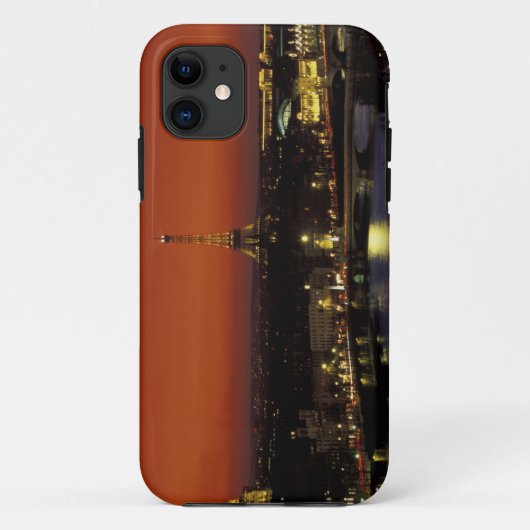 Frankrijk, Parijs Zonsondergang uitzicht op Eiffel Case-Mate iPhone Case (Achterkant)