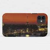 Frankrijk, Parijs Zonsondergang uitzicht op Eiffel Case-Mate iPhone Case (Achterkant (horizontaal))