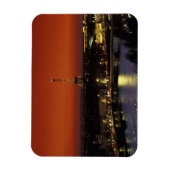 Frankrijk, Parijs Zonsondergang uitzicht op Eiffel Magneet (Verticaal)