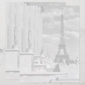  Frankrijk Paris Eiffeltoren Chaillot paleis (Voorkant / Achterkant)