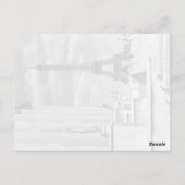  Frankrijk Paris Eiffeltoren Chaillot paleis Briefkaart (Achterkant)