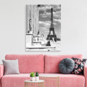 Frankrijk Paris Eiffeltoren Chaillot paleis Canvas Afdruk (Insitu (Woonkamer))
