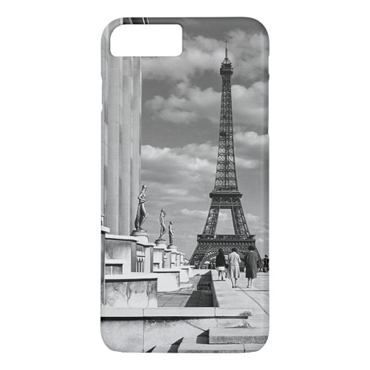  Frankrijk Paris Eiffeltoren Chaillot paleis Case-Mate iPhone Case (Achterkant)