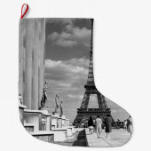  Frankrijk Paris Eiffeltoren Chaillot paleis Grote Kerstsok (Voorkant)