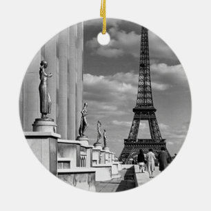 Frankrijk Paris Eiffeltoren Chaillot paleis Keramisch Ornament