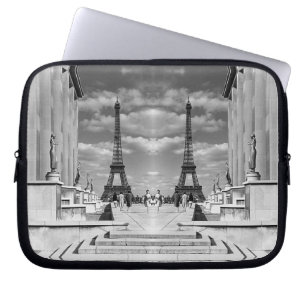 Frankrijk Paris Eiffeltoren Chaillot paleis Laptop Sleeve