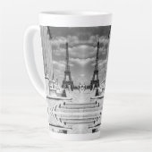 Frankrijk Paris Eiffeltoren Chaillot paleis Latte Mok (Linkerhoek)