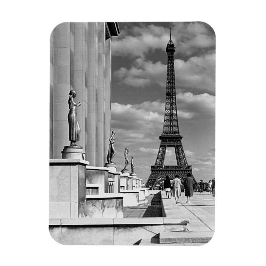 Frankrijk Paris Eiffeltoren Chaillot paleis Magneet (Verticaal)