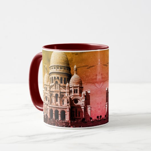  Frankrijk Paris Eiffeltoren Chaillot paleis Mok (Voorkant links)