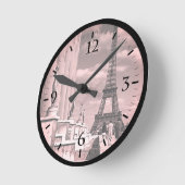 Frankrijk Paris Eiffeltoren Chaillot paleis Ronde Klok (Hoek)