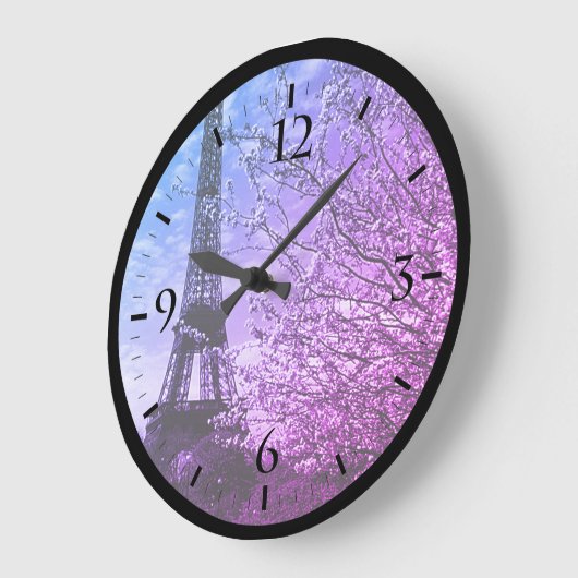 Frankrijk Paris Eiffeltoren Grote klok (Hoek)