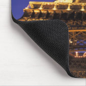 FRANKRIJK, Paris Eiffeltoren, uitzicht, avond Muismat (Hoek)