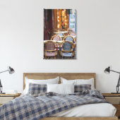 FRANKRIJK, PARIS, Montmartre: Place du Tertre, Caf Canvas Afdruk (Insitu (Slaapkamer))
