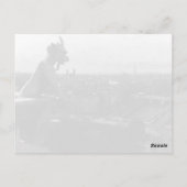 Frankrijk Paris Notre Dame Cathedral duivel Briefkaart (Achterkant)