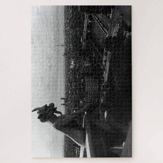  Frankrijk Paris Notre Dame Cathedral duivel Legpuzzel (Verticaal)