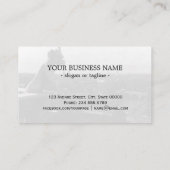  Frankrijk Paris Notre Dame Cathedral duivel Visitekaartje (Achterkant)