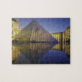 FRANKRIJK, Paris Reflection, Pyramid. Het Louvre Legpuzzel (Horizontaal)
