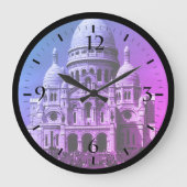 Frankrijk Paris Sacre Coeur Basilica Large CL Grote Klok (Voorkant)