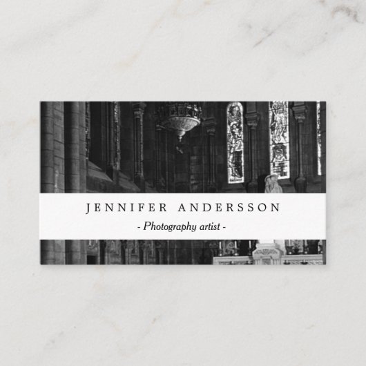  Frankrijk Paris sacre Coeur virgin chapel Visitekaartje (Voorkant)