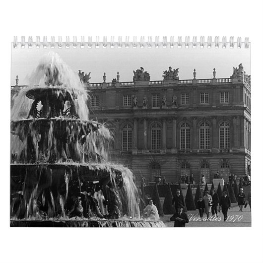  Frankrijk paris Versailles palace 1970 Kalender (Hoes)