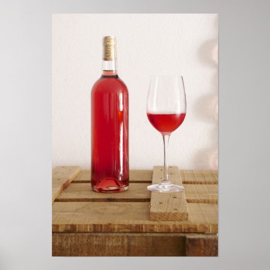 Frankrijk, Pays Basque, PyrŽnŽes, RosŽ Poster (Voorkant)