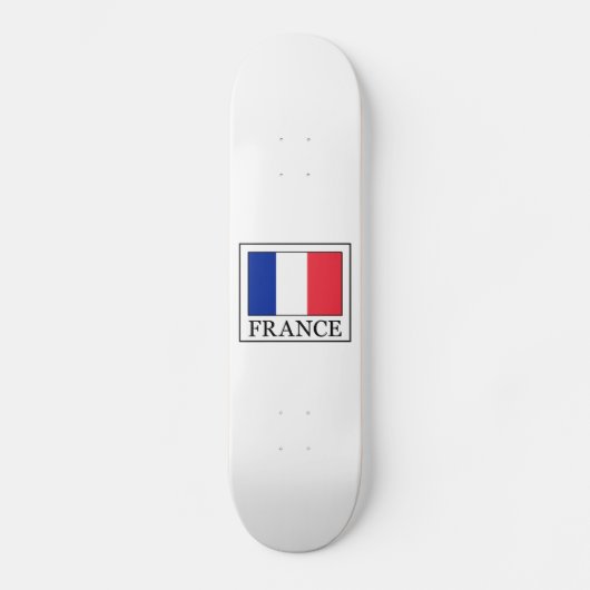 Frankrijk Persoonlijk Skateboard (Voorkant)
