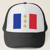 Frankrijk Pet - Tricolor & Fleurs-de-Lys (Voorkant)