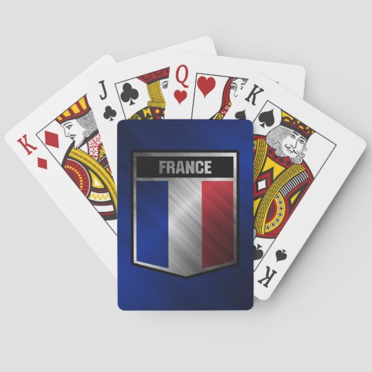 Frankrijk Pokerkaarten (Achterkant)