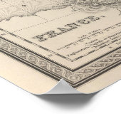 Frankrijk Poster (Hoek)