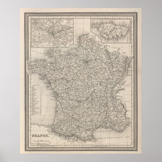 Frankrijk Poster (Voorkant)