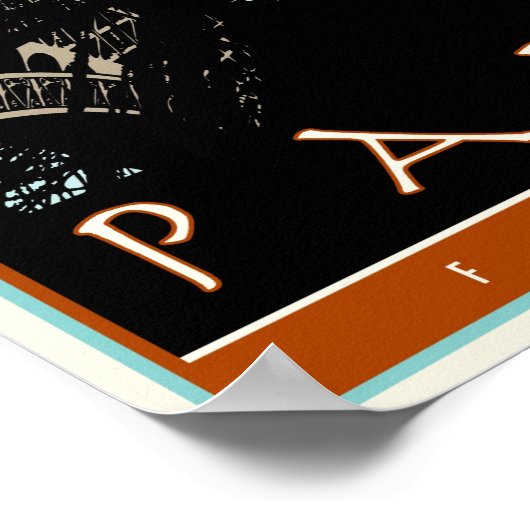 Frankrijk Poster (Hoek)